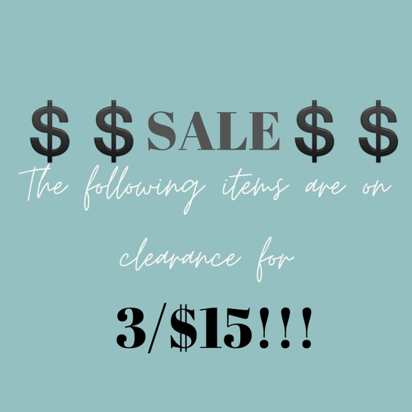 3/$15 SALE💲💥 - Picture 1 of 1